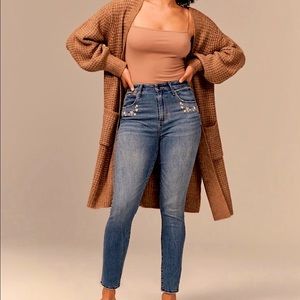 Abercrombie “The Super Skinny Ankle High Rise” Jeans